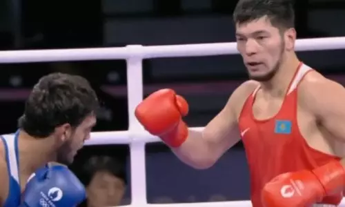 Как Казахстан завоевал первую медаль в боксе на Олимпиаде-2024. Видео