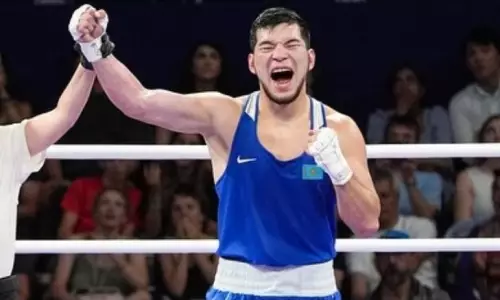 Казахстан разгромом завоевал первую медаль в боксе на Олимпиаде-2024