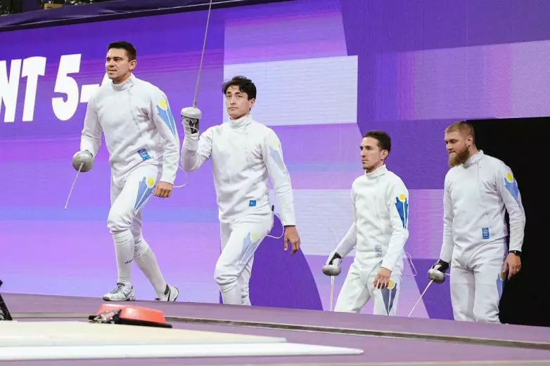 Семсерлесуден Қазақстан командасы Париж Олимпиадасын 6-орынмен аяқтады