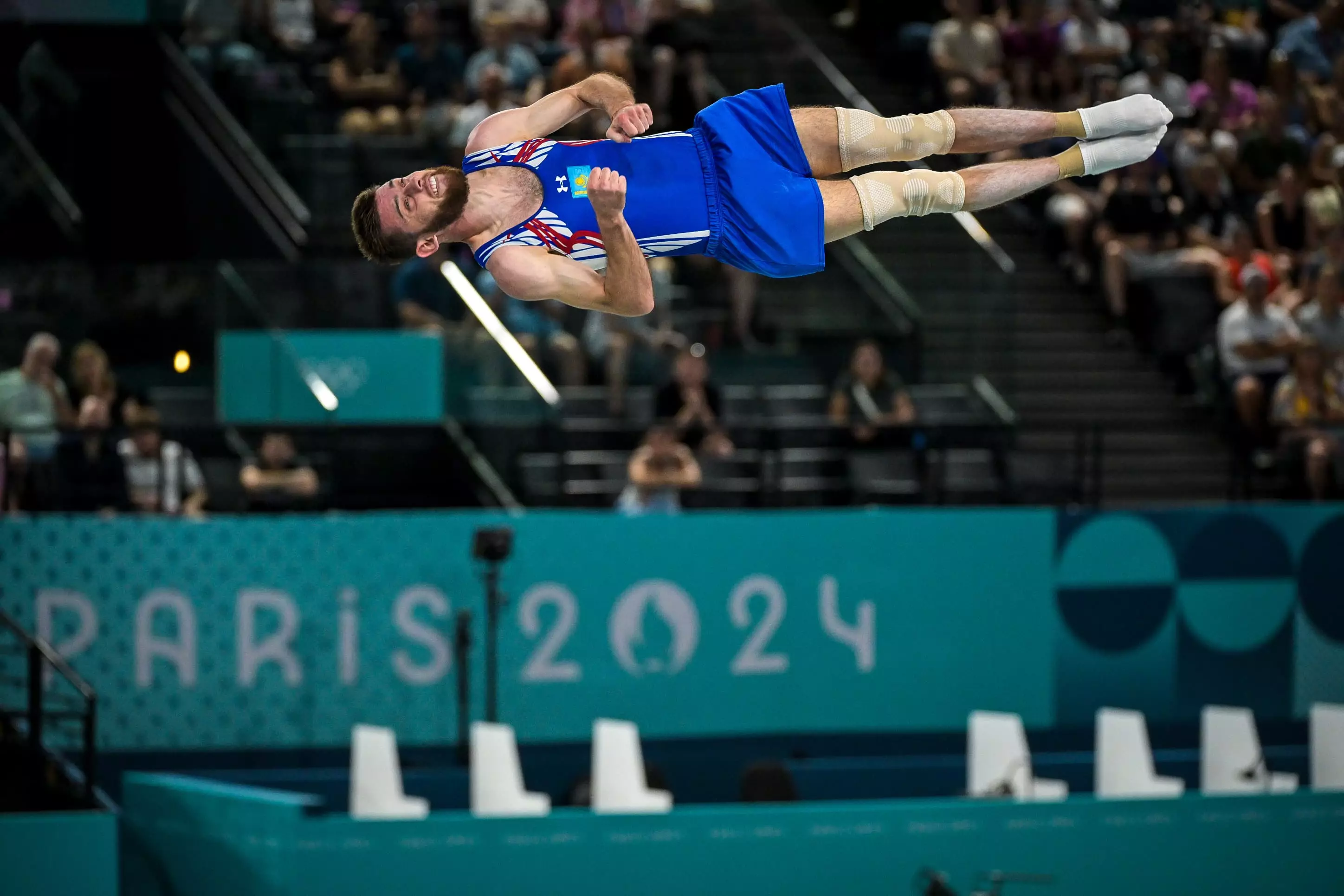 Батуттағы гимнастика: Данил Мұсабаев финалға бір қадам жетпеді