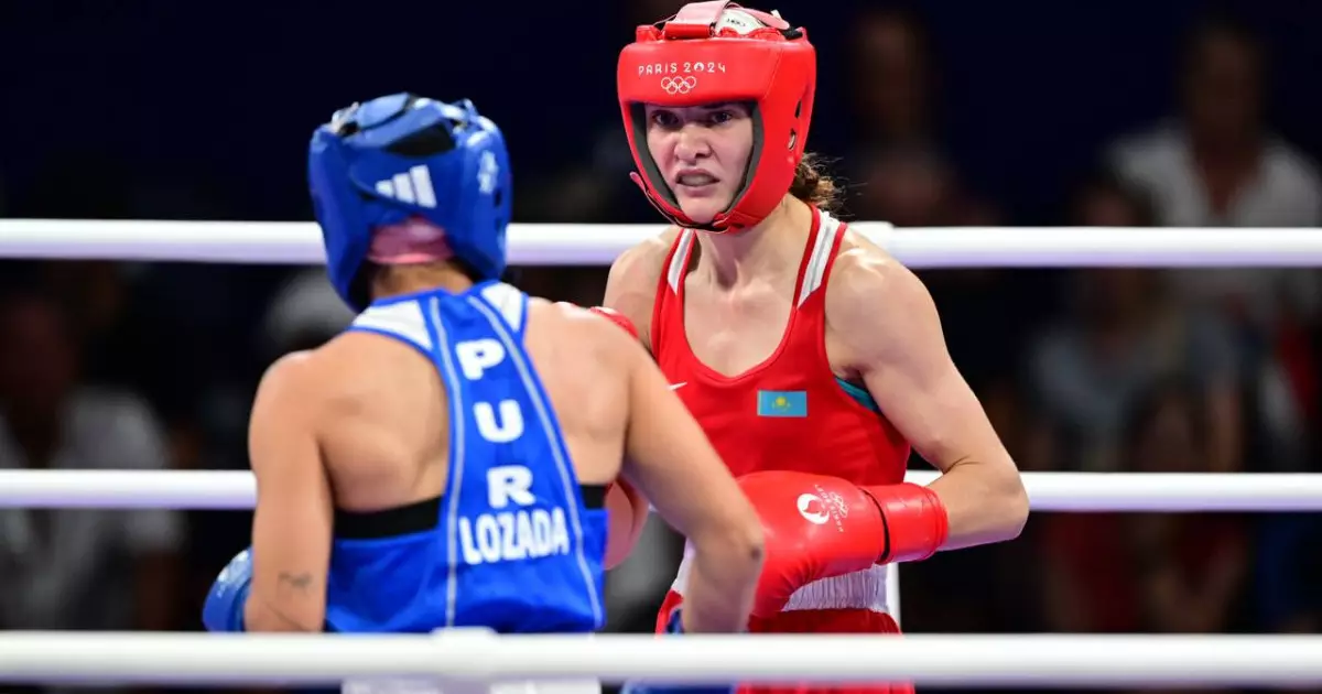   Париж Олимпиадасы: боксшы Карина Ибрагимова бірінші жекпе-жегінде жеңіліп қалды   
