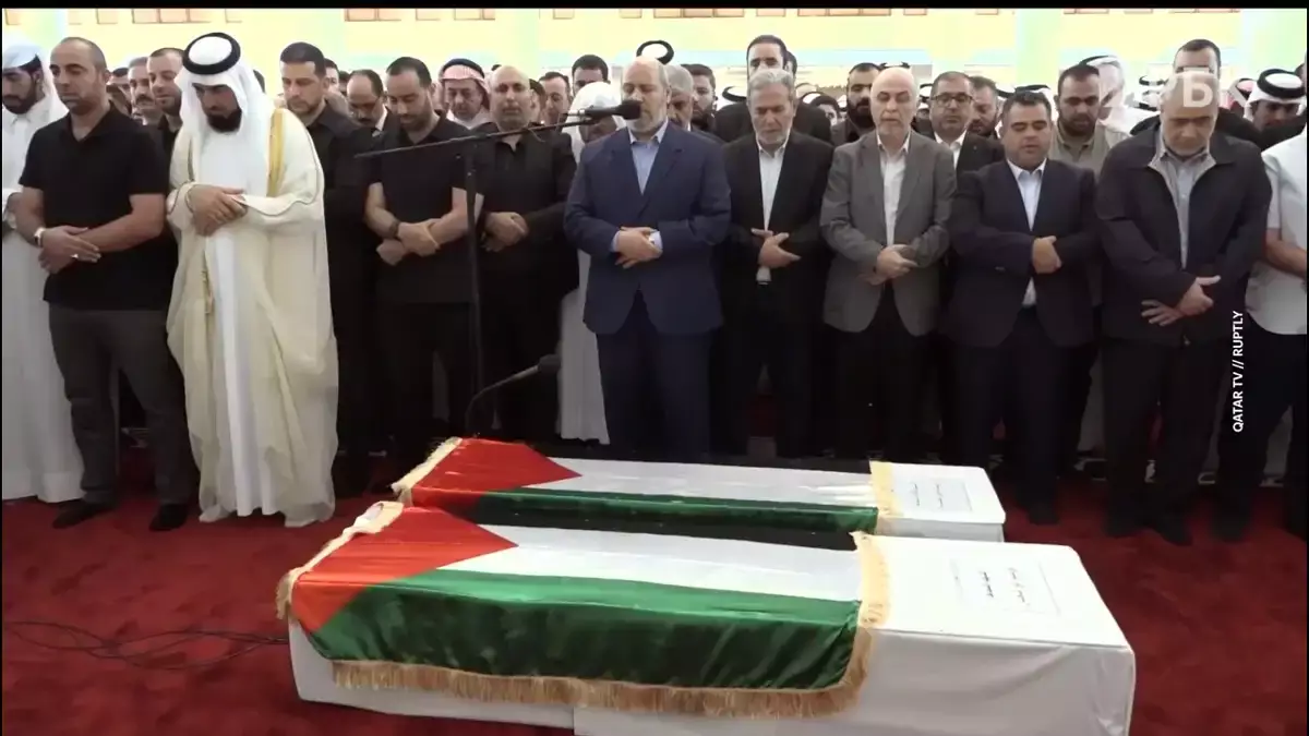 В Катаре прошли похороны главы политбюро ХАМАС