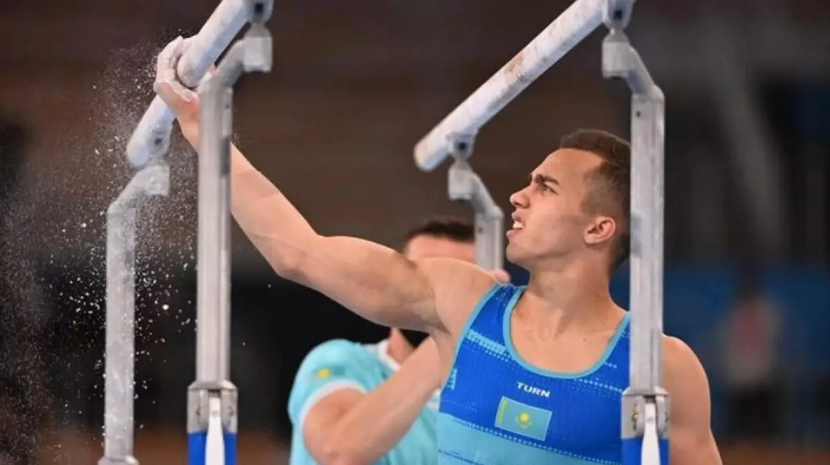 Казахстанский гимнаст занял пятое место на Олимпиаде-2024