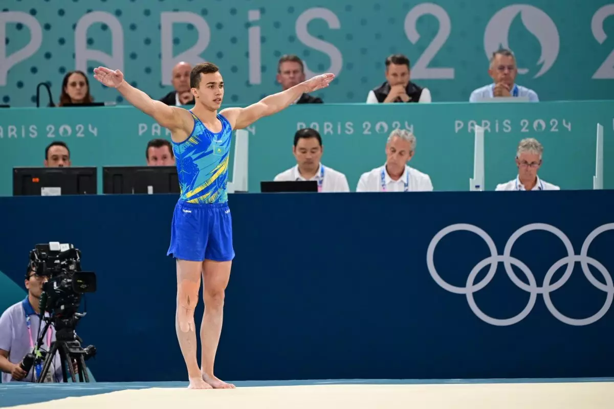 Спорттық гимнастикадан сынға түскен Милад Карими 5-орын алды