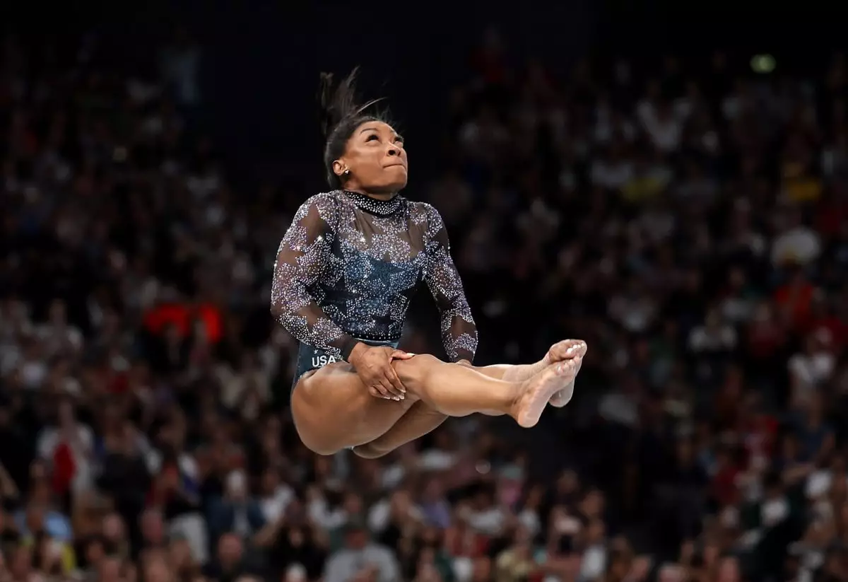 Американская гимнастка Байлз завоевала золото в опорном прыжке Олимпиады