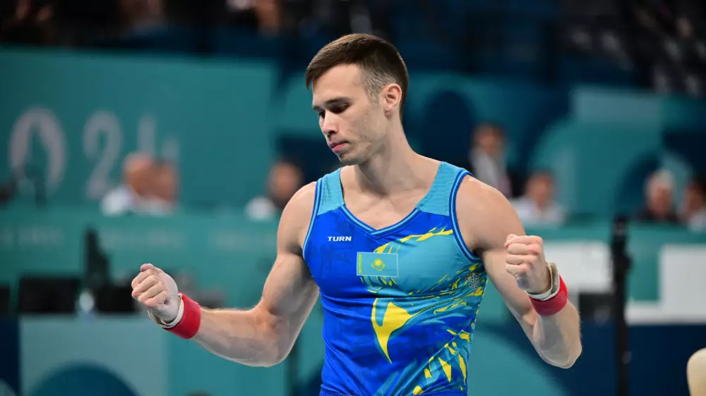 Казахстанский гимнаст завоевал "серебро" Олимпиады-2024