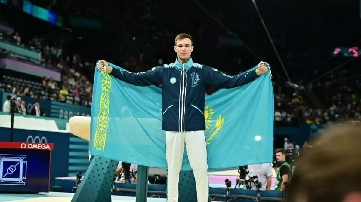 Казахстан впервые завоевал медаль Олимпиады по спортивной гимнастике