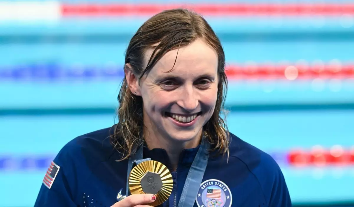 Американка Ледеки догнала Латынину по количеству золотых медалей Олимпиады