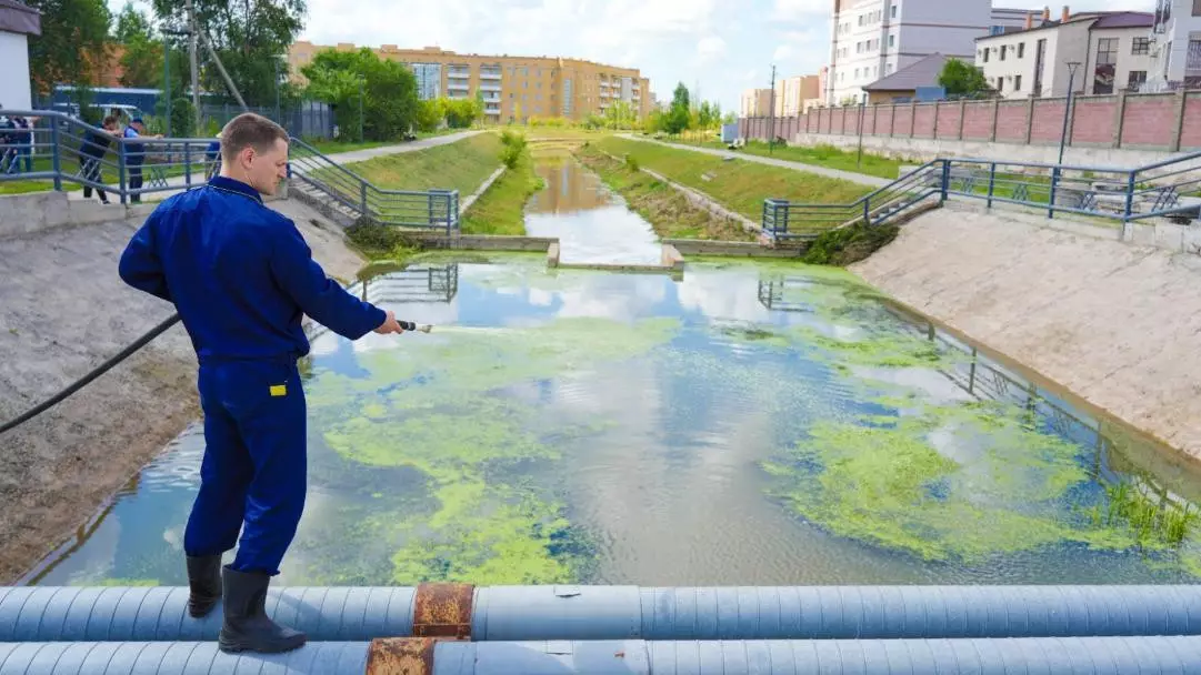 Елордада Сарыбұлақ өзенін қалпына келтіру жұмысы жүріп жатыр