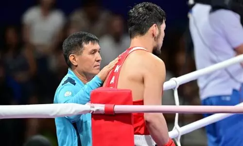 Боксера сборной Казахстана похвалили после боя на Олимпиаде-2024