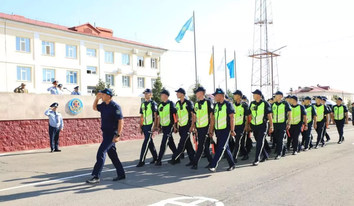Астанада полицейлердің жалпы гарнизондық жиыны өтті