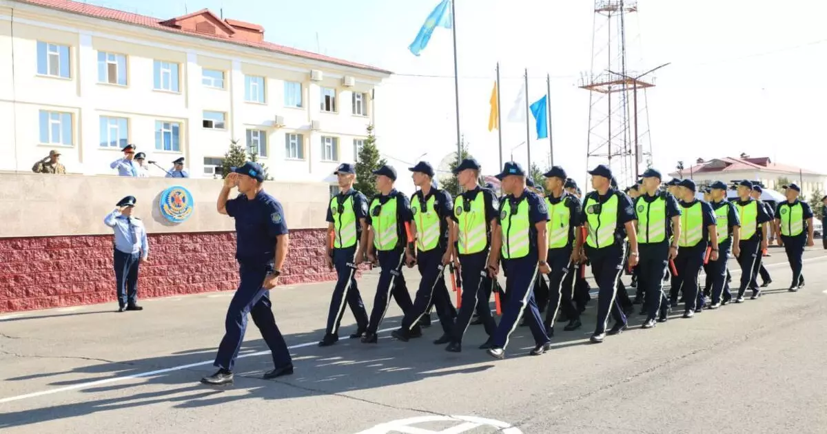   Астана полицейлері жалпы гарнизондық жиын өткізді   