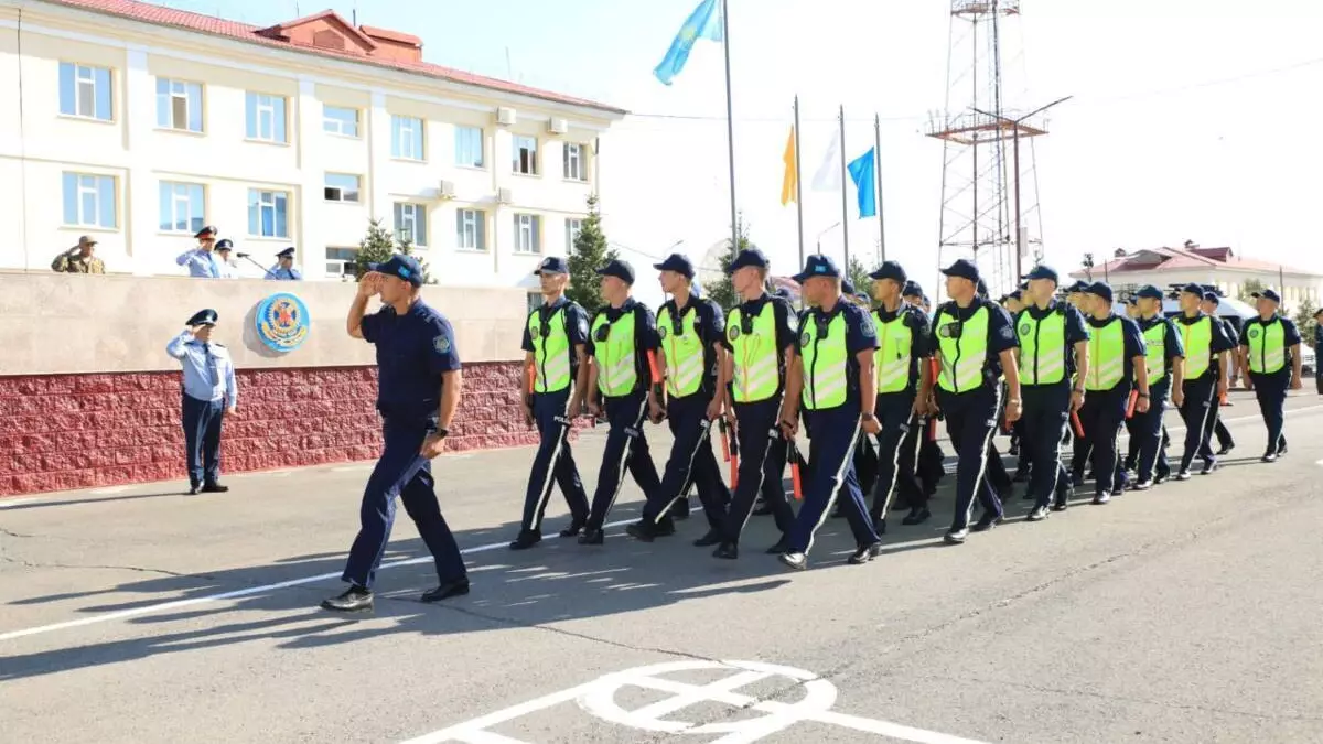 Астана полицейлері жалпы гарнизондық жиын өткізді