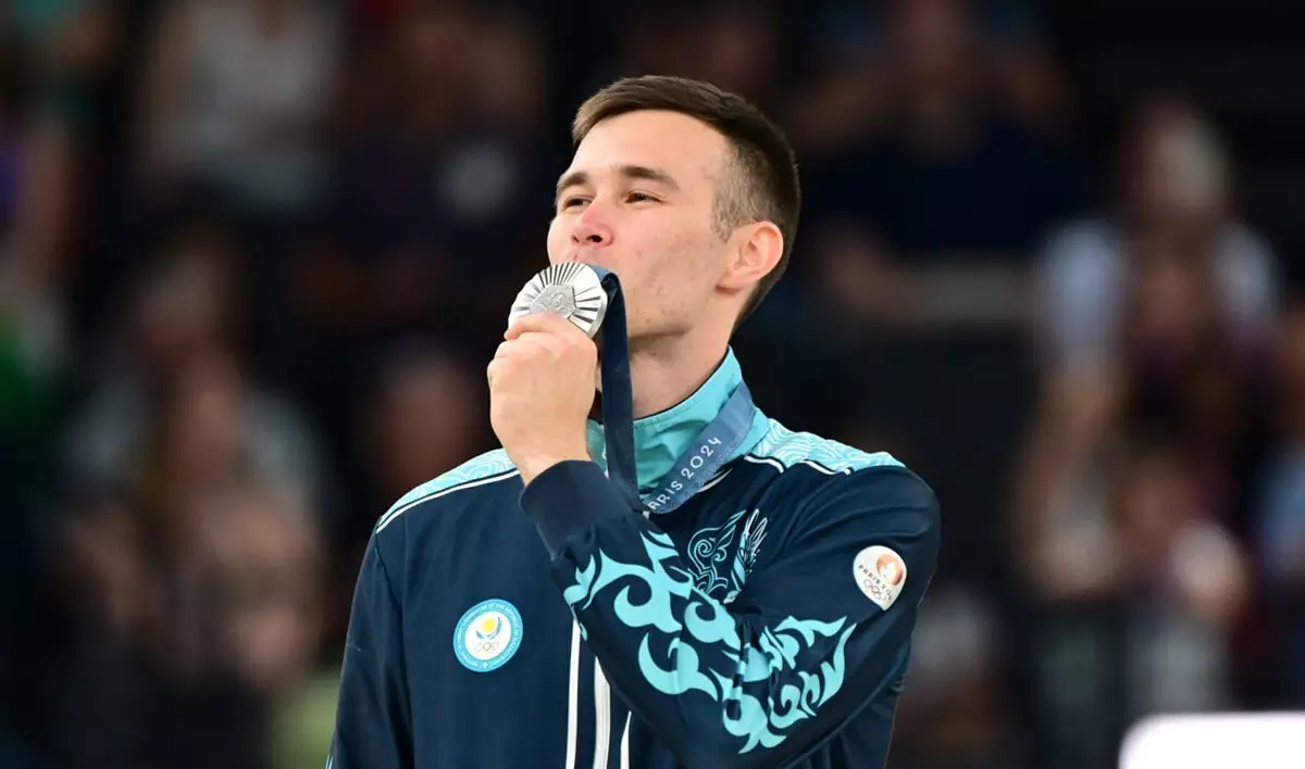 Головкин: Тұңғыш рет еліміз спорттық гимнастикадан Олимпиада тұғырына көтерілді