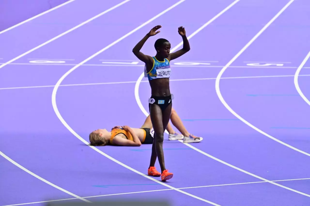 Казахстанская легкоатлетка Нора Джеруто вышла в финал Олимпиады в беге на 3000 метров с препятствиями