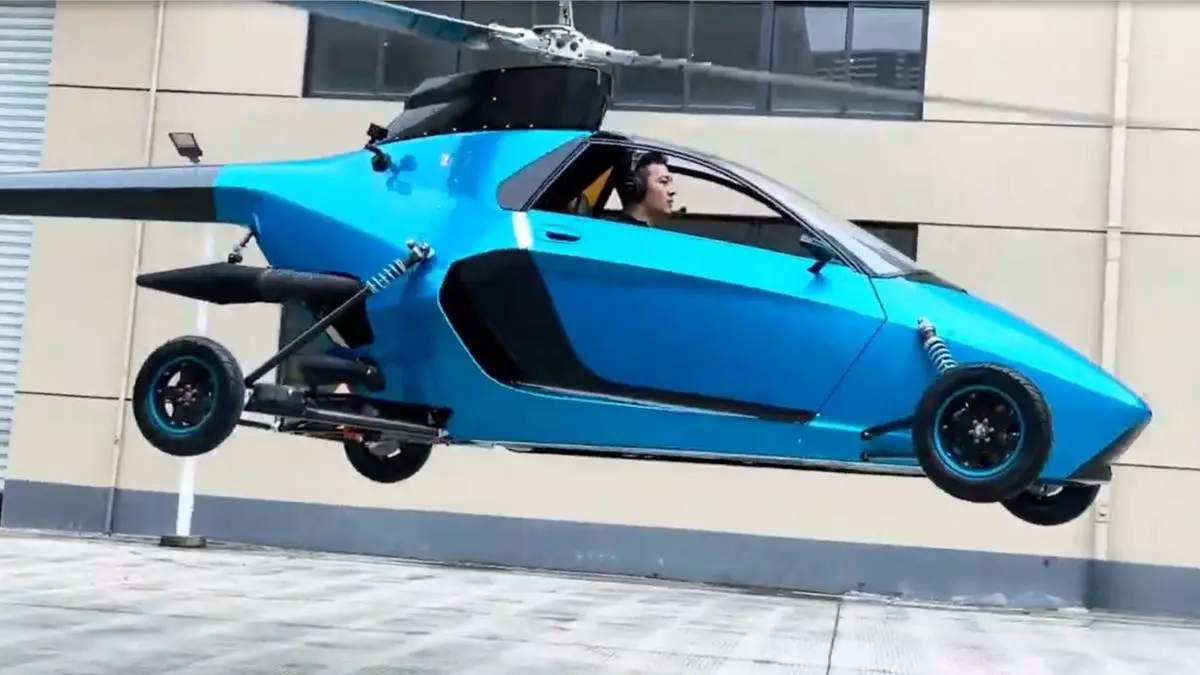 Представлен революционный летающий автомобиль