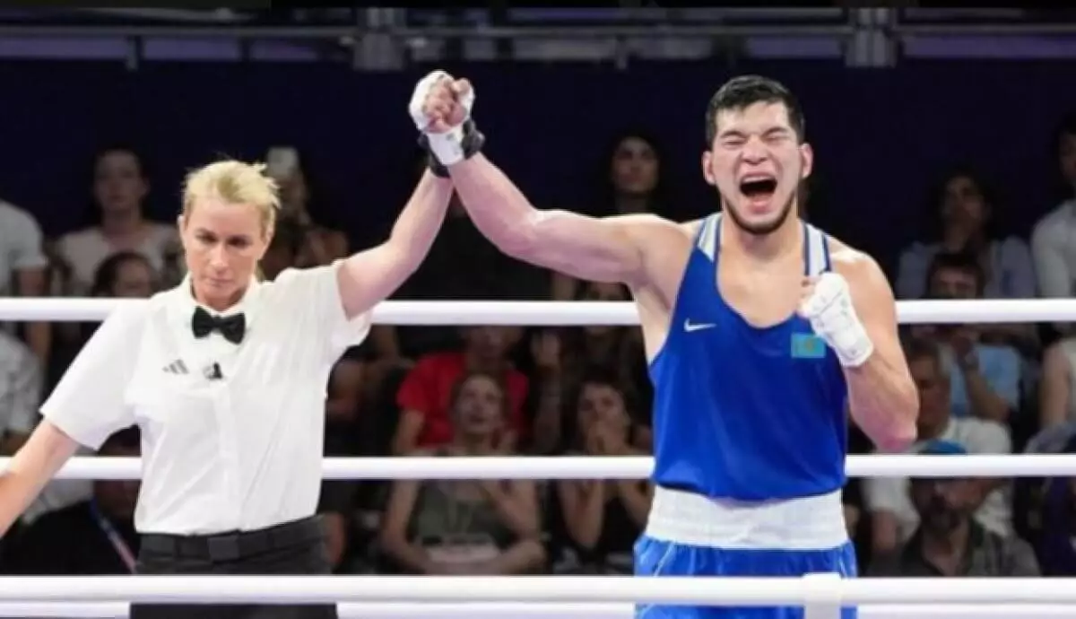 Золото близко: Казахстанский боксер Нурбек Оралбай вышел в финал Олимпиады