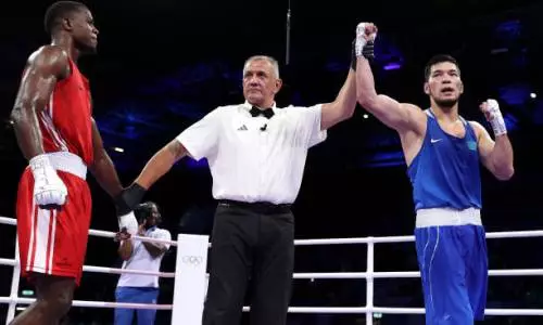 Победа казахстанского боксера в бою за финал Олимпиады-2024 вызвала вопросы к судейству
