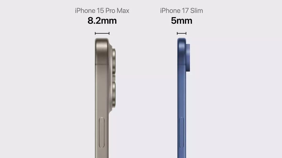 iPhone 17 Slim будет слабее и дороже, но тоньше iPhone 17 Pro Max