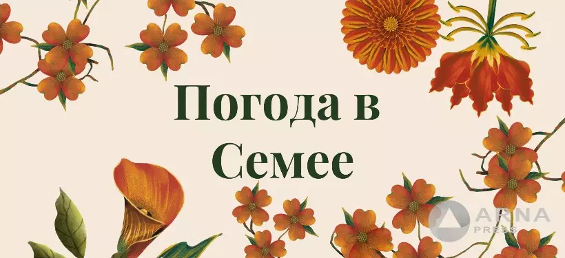 Прогноз погоды в Семее на Arnapress: 05.08.24 – 09.08.24