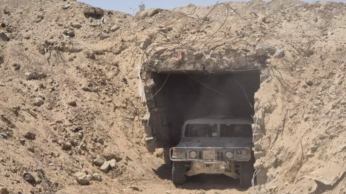 ЦАХАЛ обнаружил на границе сектора Газа и Египта огромный туннель для контрабанды