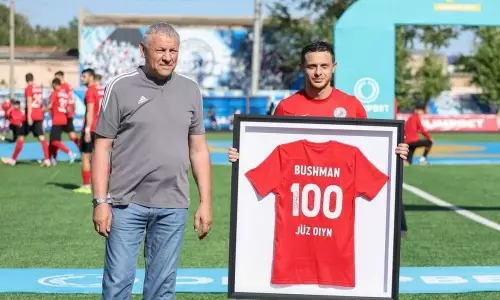Украинский футболист сыграл 100 матчей за клуб КПЛ