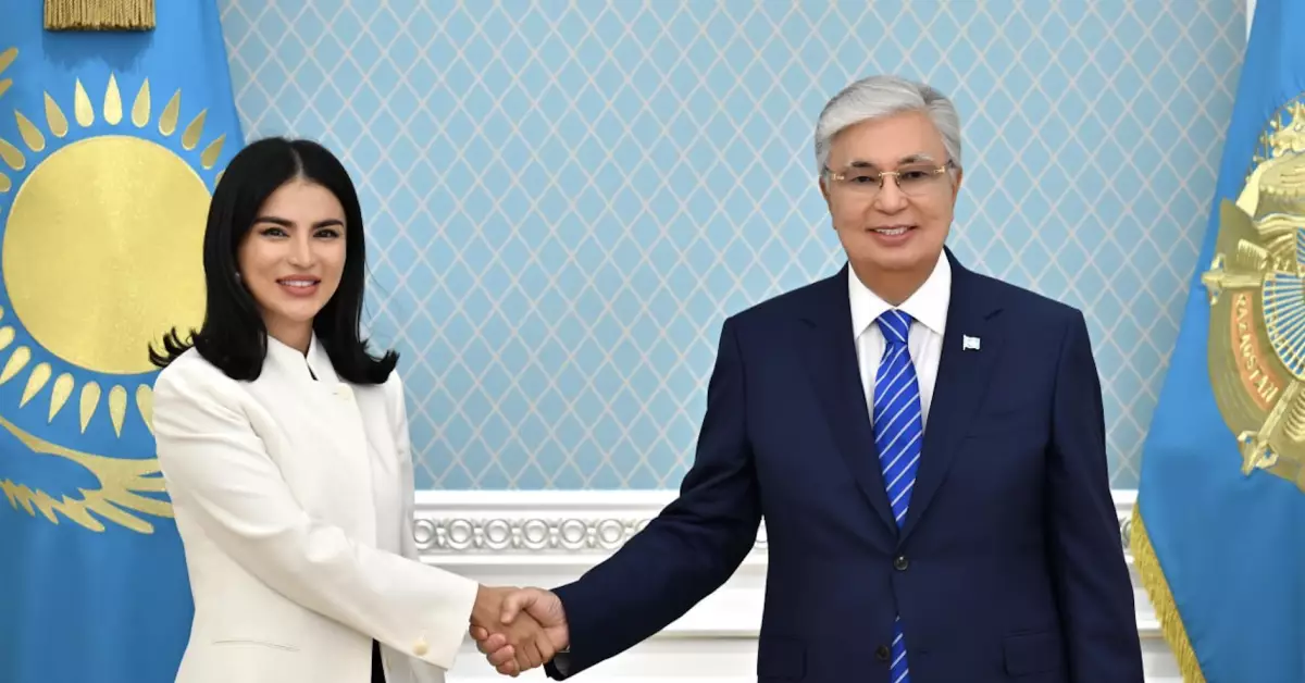 Тоқаев Өзбекстан Президентінің көмекшісі Саида Мирзиёевамен кездесті