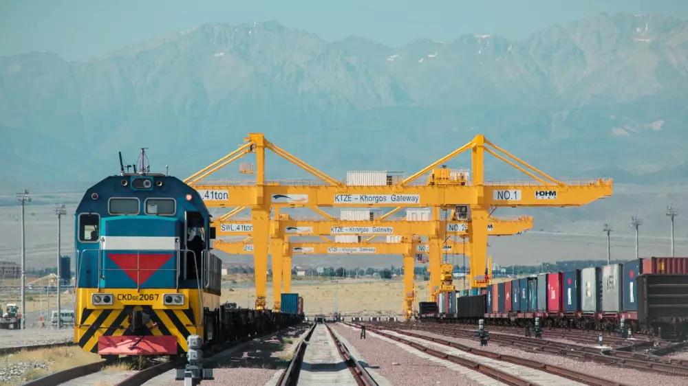 Ускоренная доставка грузов организована КТЖ по маршруту Китай - Казахстан - Узбекистан