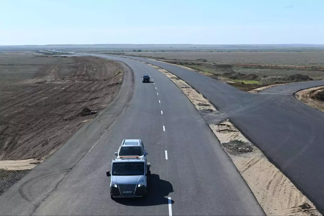 Автодорога "Актобе-Кандыагаш": разрешён проезд для транспорта по новой дороге обхода Алги