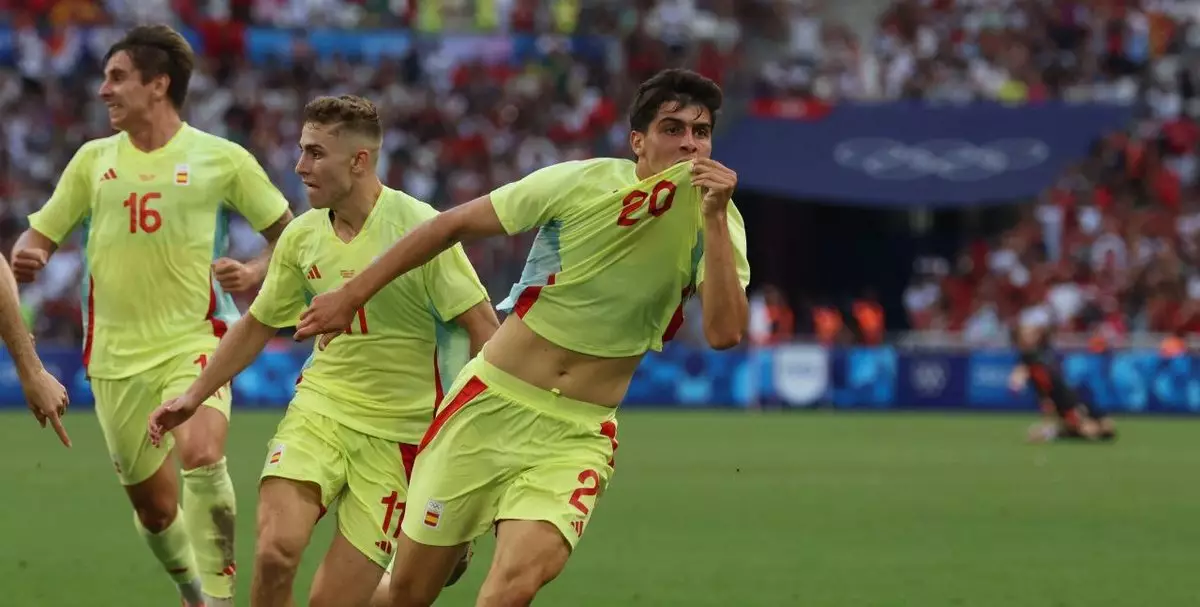 Футбольная сборная Испании одержала волевую победу над Марокко и вышла в финал Олимпиады-2024