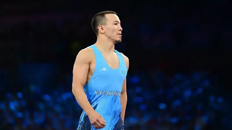 Казахский борец прокомментировал сражение с топовым кыргызским спортсменом на Олимпиаде