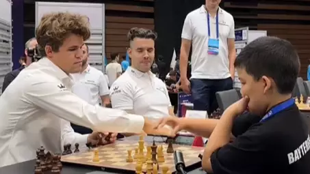 Нурасыл Примбетов бросил вызов Магнусу Карлсену: чем запомнился командный чемпионат мира в Астане