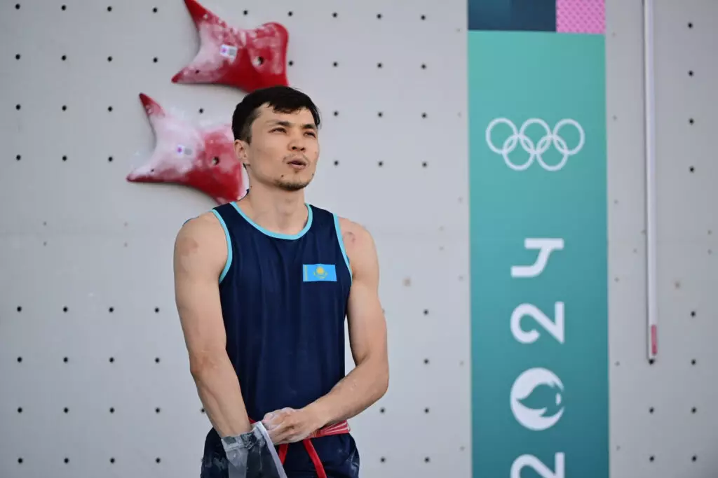 Скалолаз из Казахстана побил олимпийский рекорд