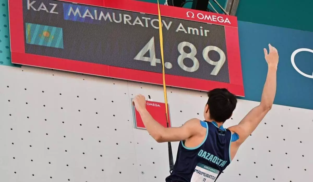Казахстанский спортсмен побил олимпийский рекорд