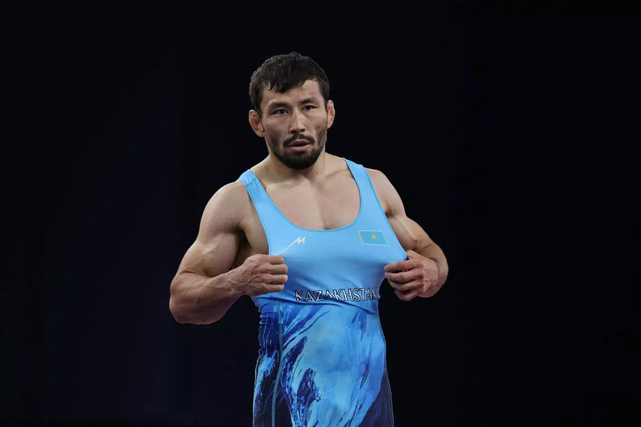 Казахстанский борец Демеу Жадраев вышел в финал Олимпиады в Париже