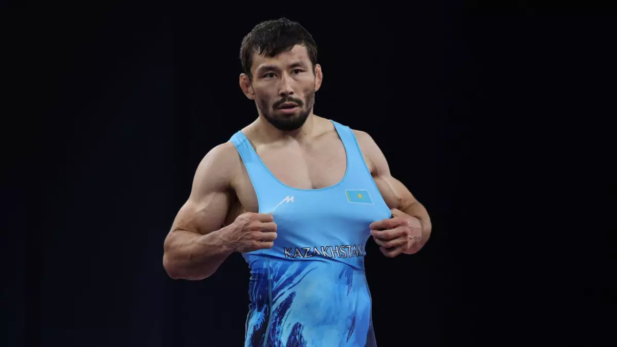 Борец Демеу Жадраев вышел в финал Олимпийских игр-2024