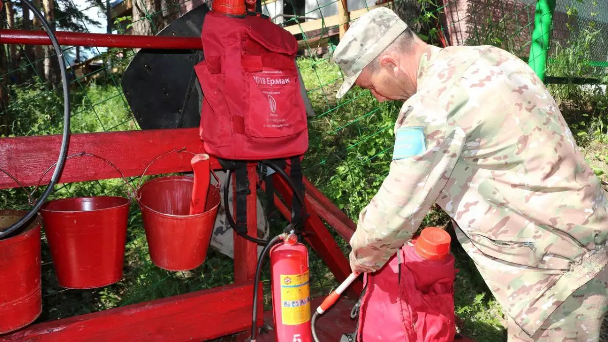 "Бурабай" ұлттық табиғи паркі өртке қарсы іс-шараларды күшейтті