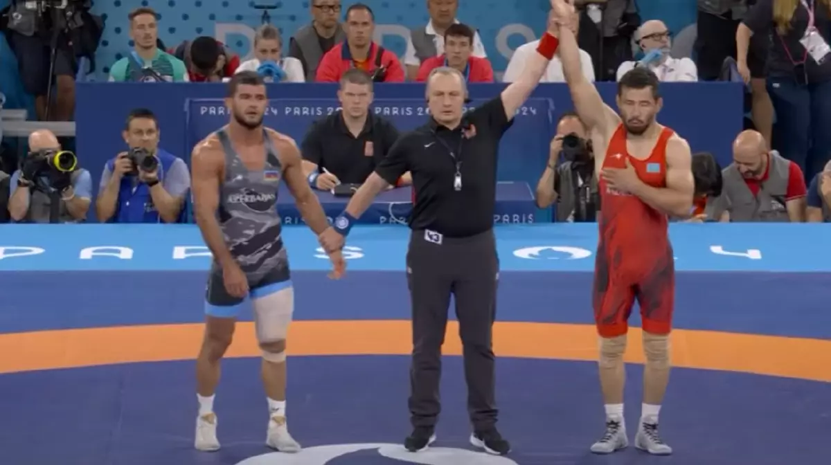 Борец Демеу Жадраев вышел в финал поборется за олимпийское золото