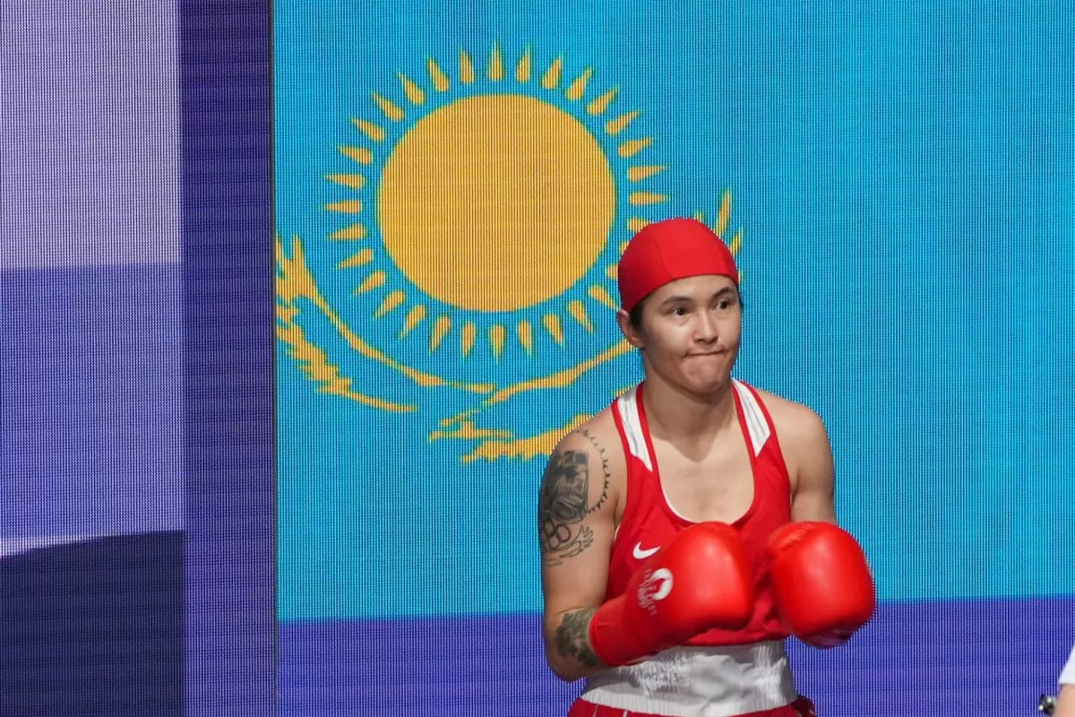 Назым Кызайбай завоевала бронзовую медаль Олимпийских игр-2024