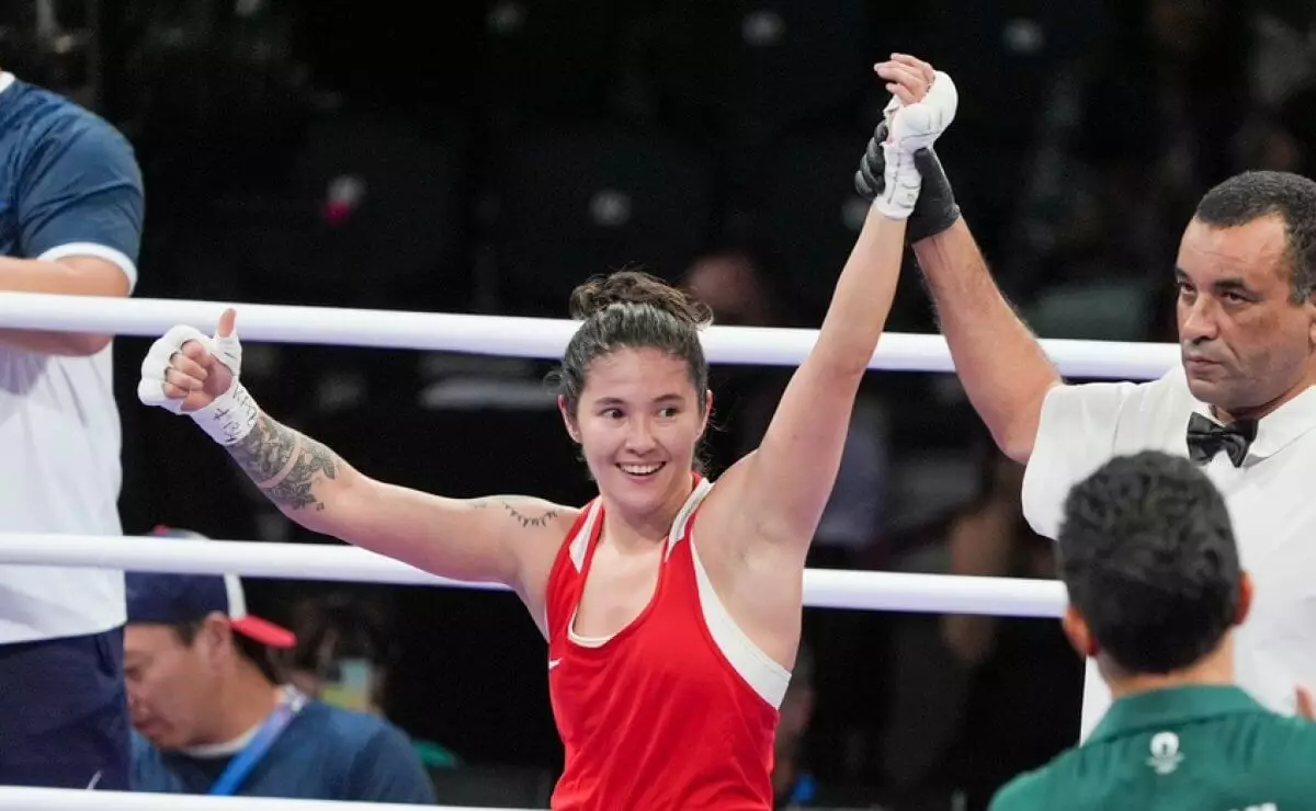 Казахстанская боксерша завоевала очередную медаль на Олимпиаде