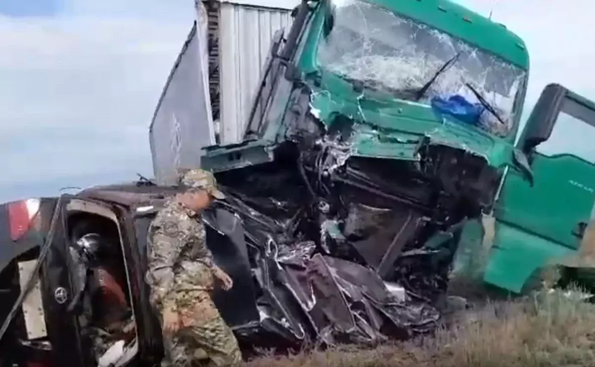 Ақтөбе облысында 6 адамның өмірін қиған жантүршігерлік жол апаты болды (ВИДЕО)