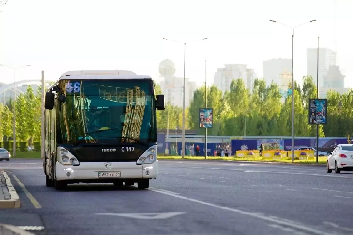 17 автобусов изменят движение из-за саммита в Астане