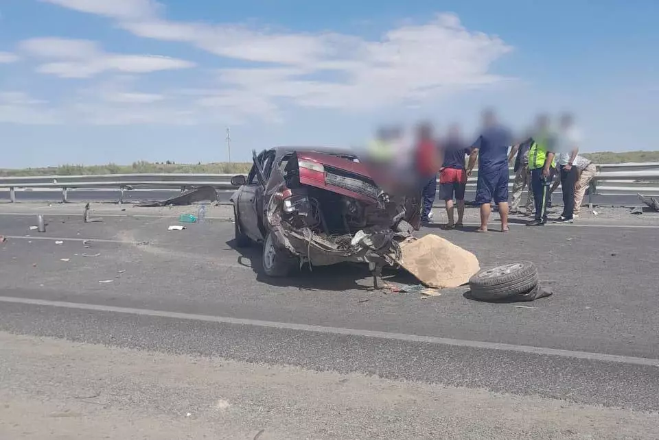 Один человек погиб, трое травмированы в ДТП в Кызылординской области