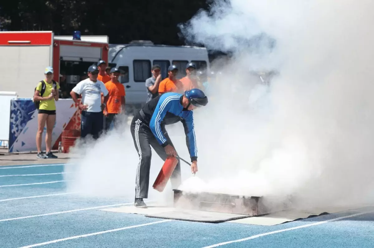 Пожарно-спасательный спорт: в Алматы завершился чемпионат мира 