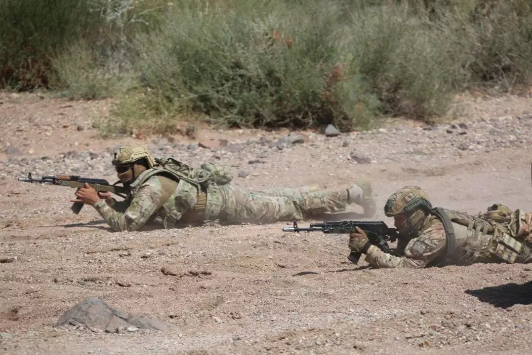 Военнослужащие Казахстана и Азербайджана провели активную фазу учения "Алтын кыран-2024"