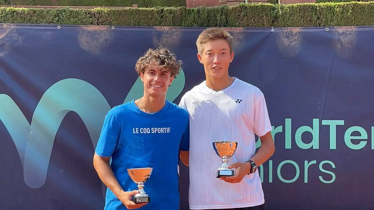 Казахстанские юниоры выиграли турниры ITF Juniors в парном разряде