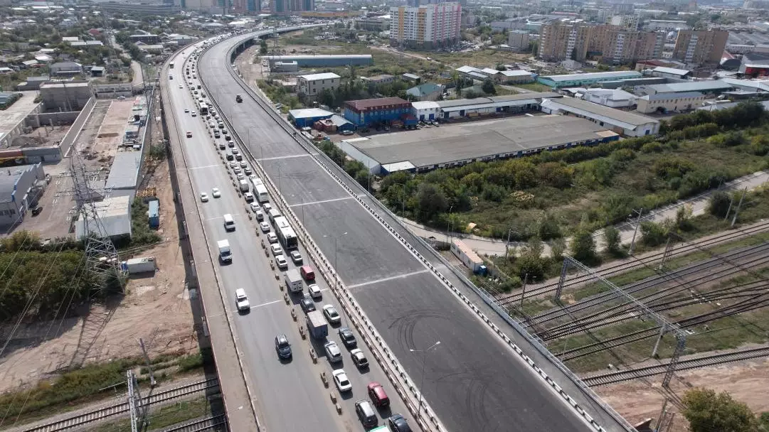 Алаш тас жолының қозғалысы толығымен қалпына келтірілді