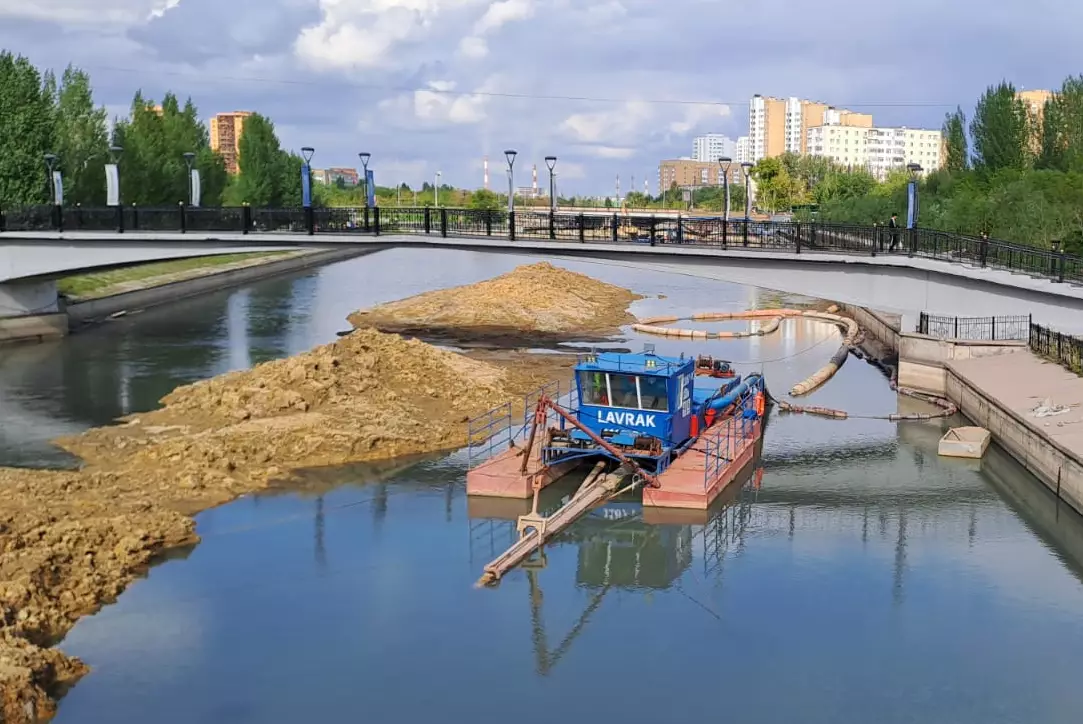 Очистку ручья Акбулак в Астане завершат в этом году