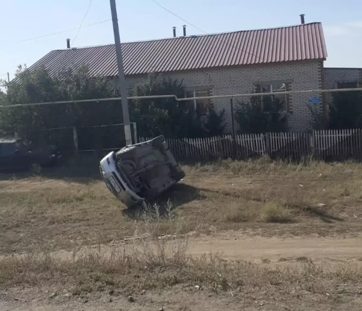 16-летний лихач перевернулся на Toyota Camry в селе ЗКО