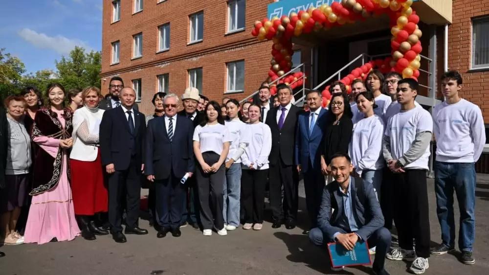 Новое общежитие для студентов и зарубежных преподавателей открыли в Петропавловске